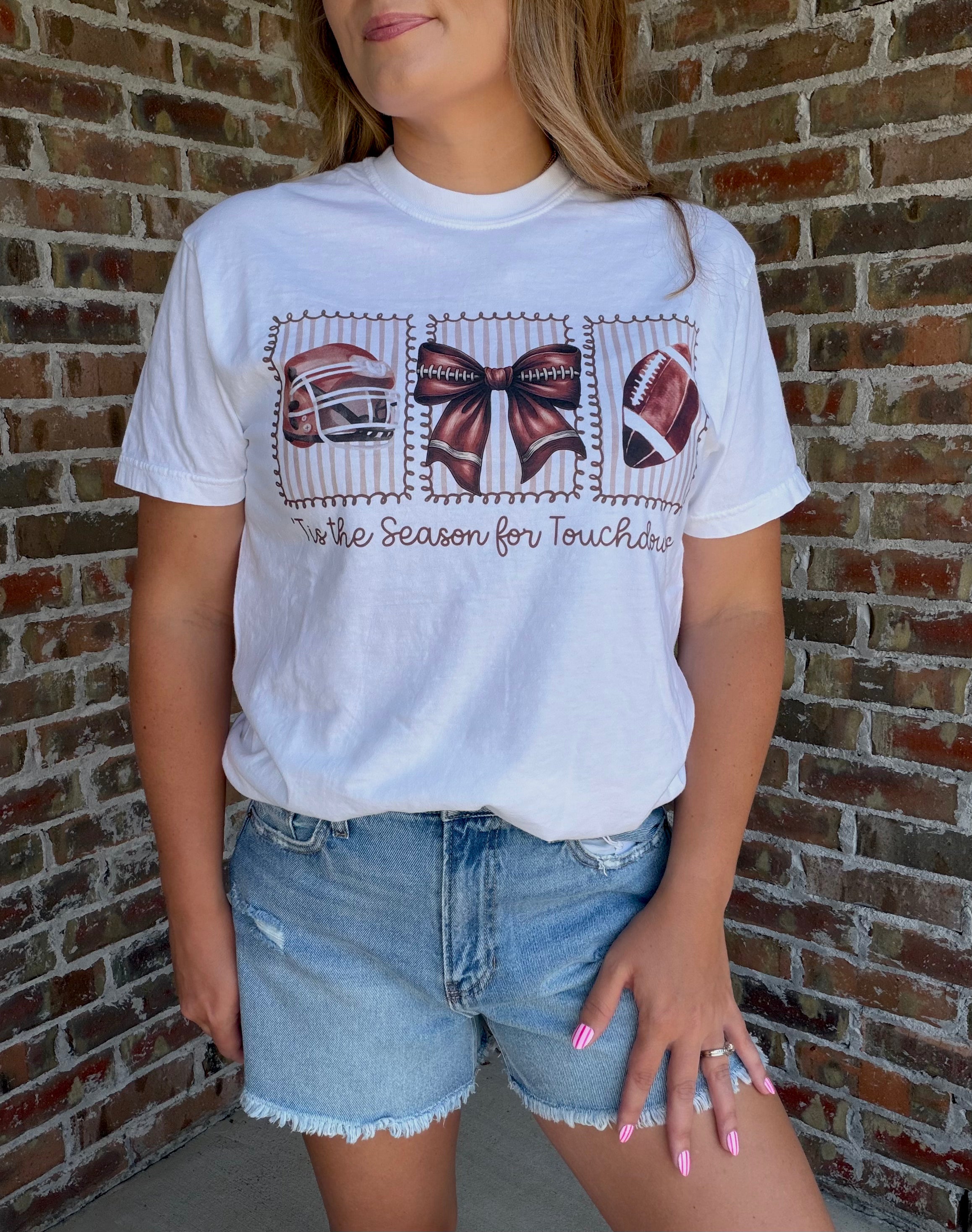 Tis the Season for Touchdowns Tee