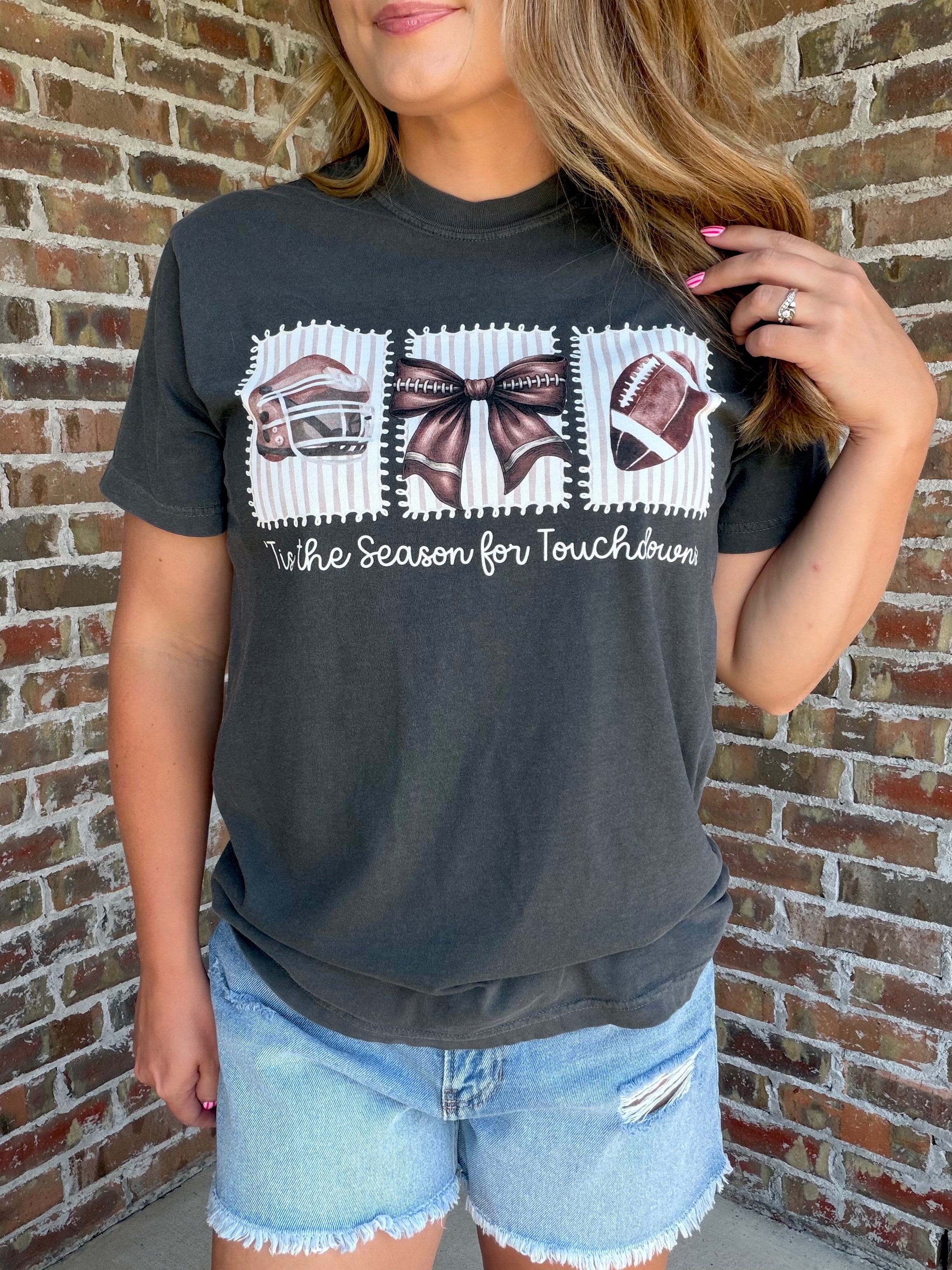 Tis the Season for Touchdowns Tee