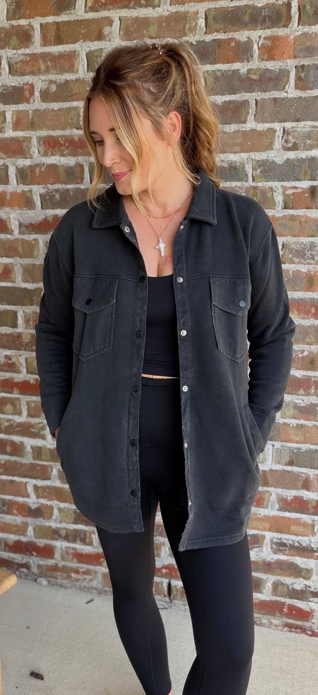 BLACK Shacket