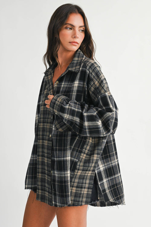 Bonfire Nights Plaid Shirt