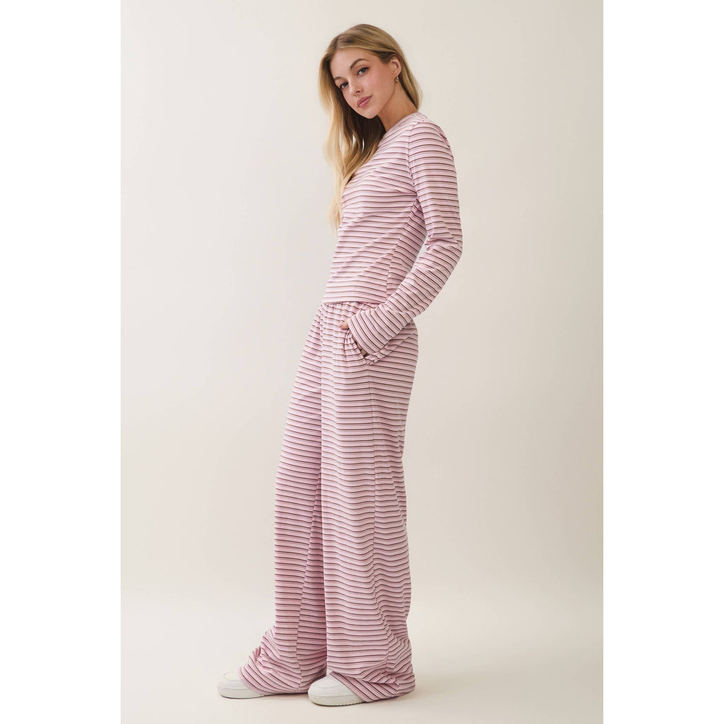 PREORDER! Weekend Drift Striped Lounge Set