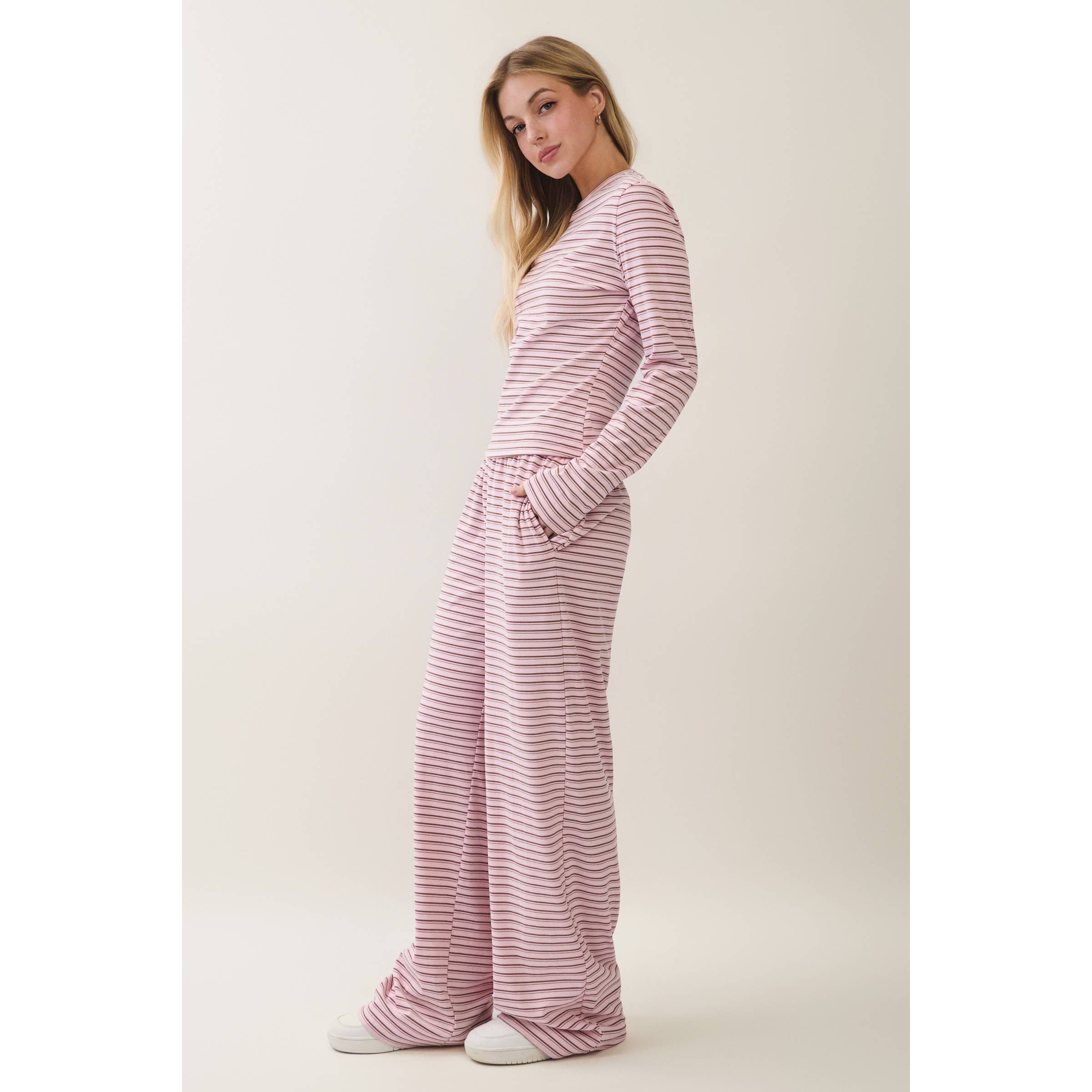 PREORDER! Weekend Drift Striped Lounge Set