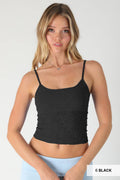 Sweet Noir Lace Tank