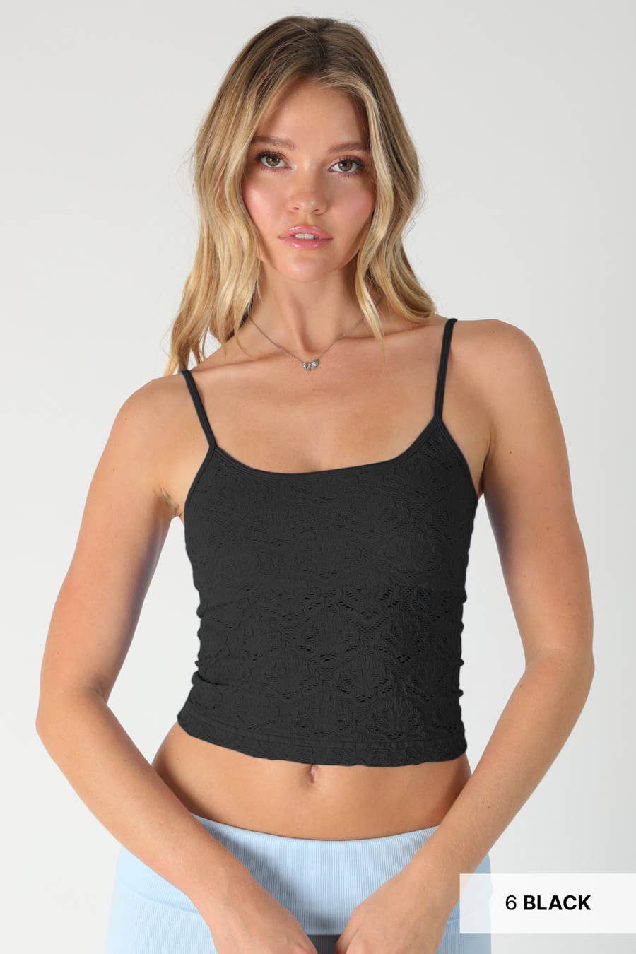 Sweet Noir Lace Tank