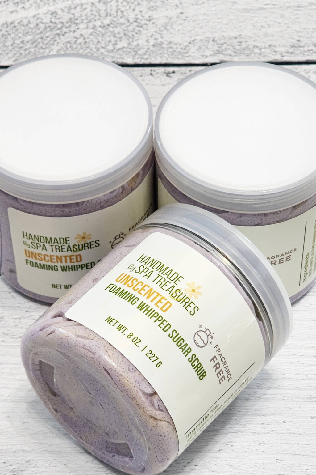 Foaming Whipped Sugar Scrub