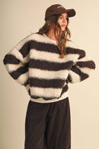 Mocha Mornings Cozy Pullover