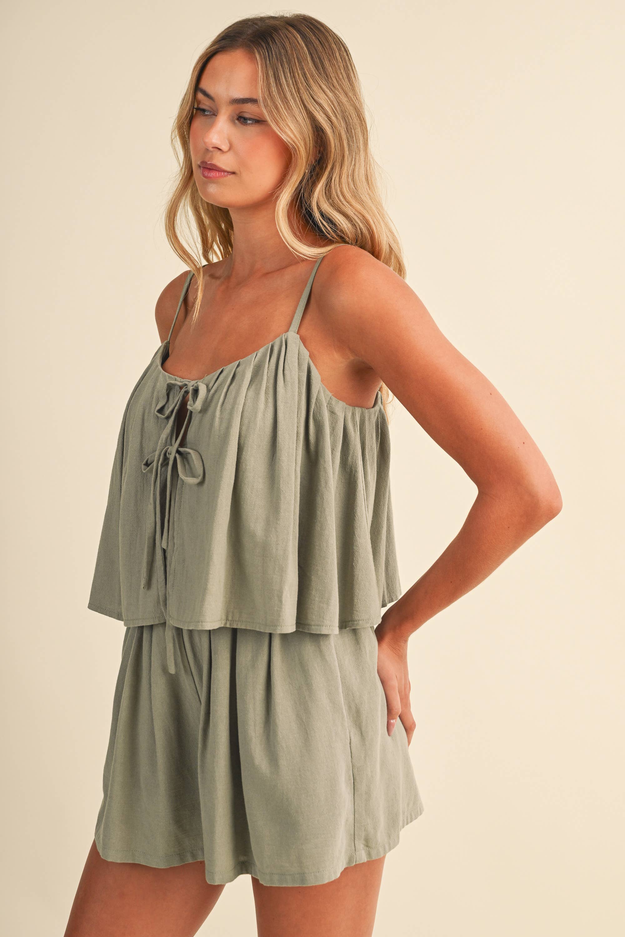 Olive You Romper