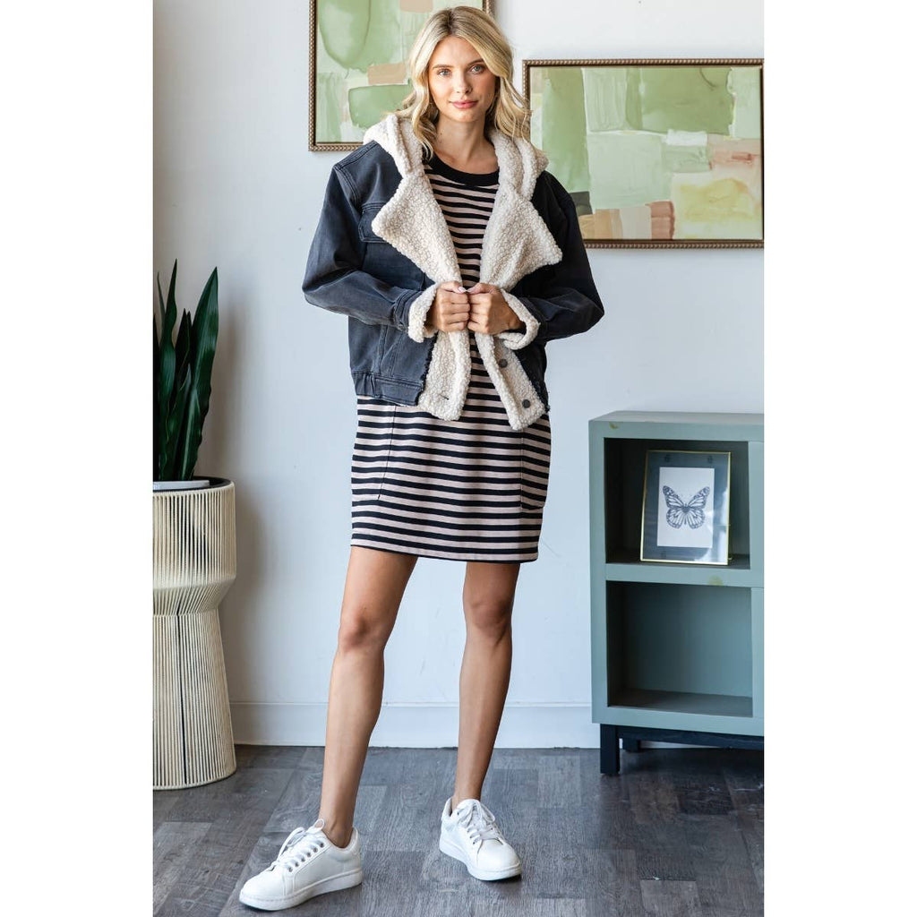 The Aspen Sherpa Denim Jacket