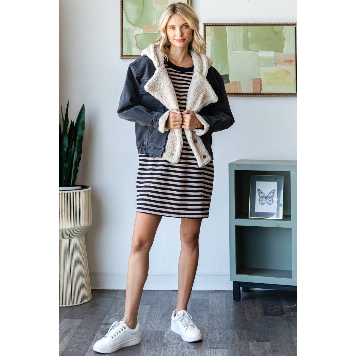 The Aspen Sherpa Denim Jacket