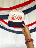 Red, White, & BLONDE