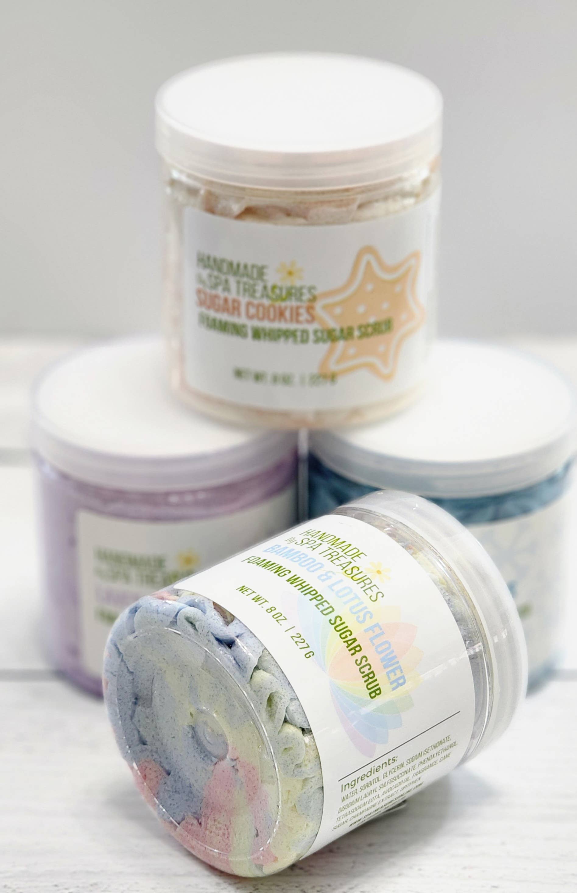 Foaming Whipped Sugar Scrub