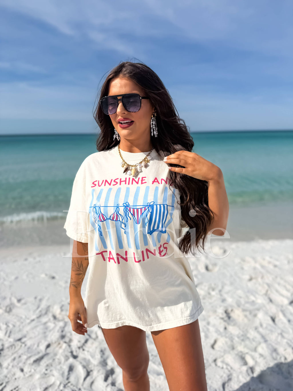 Sunshine and Tan Lines Tee