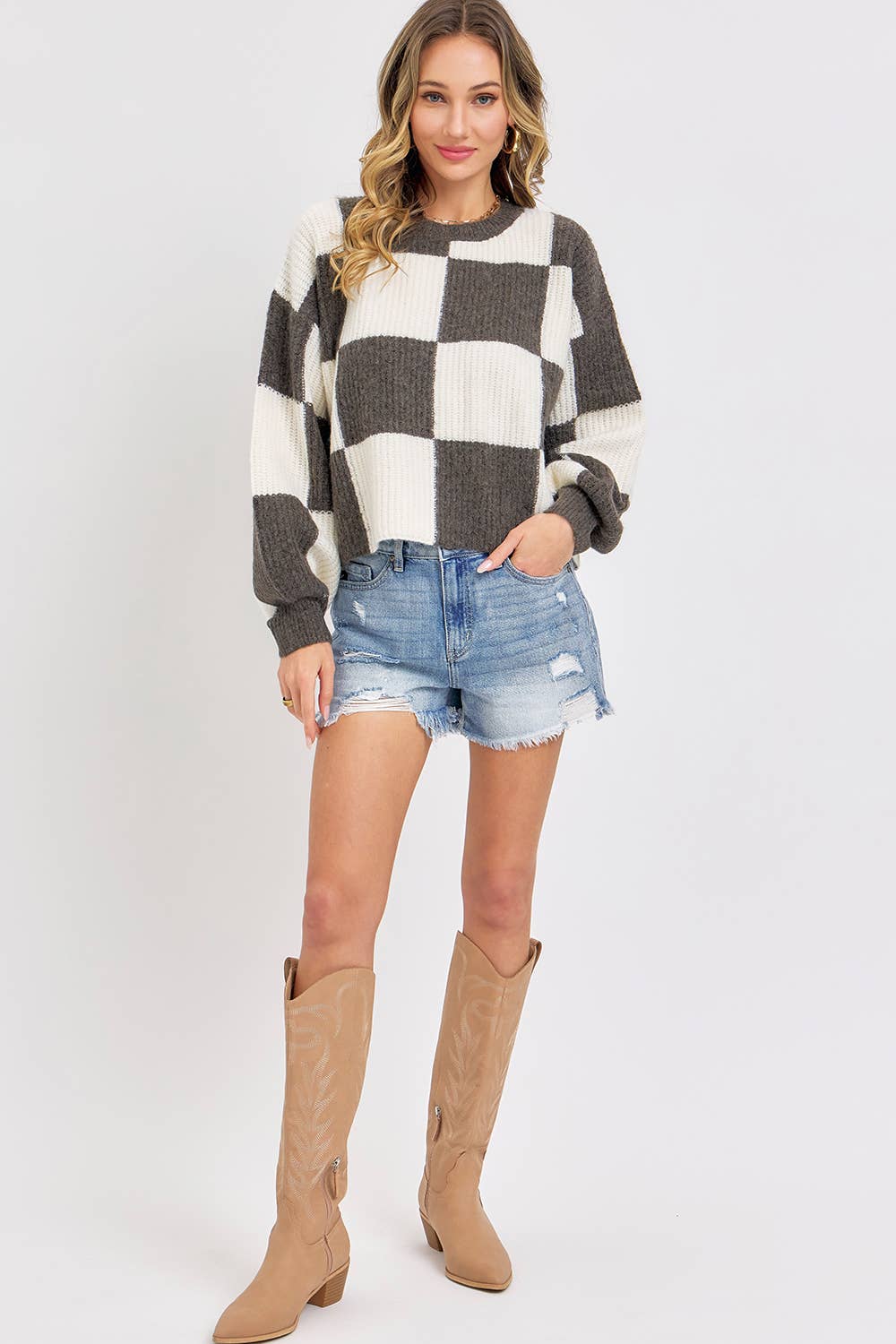 Cozy Cabin Knit Sweater