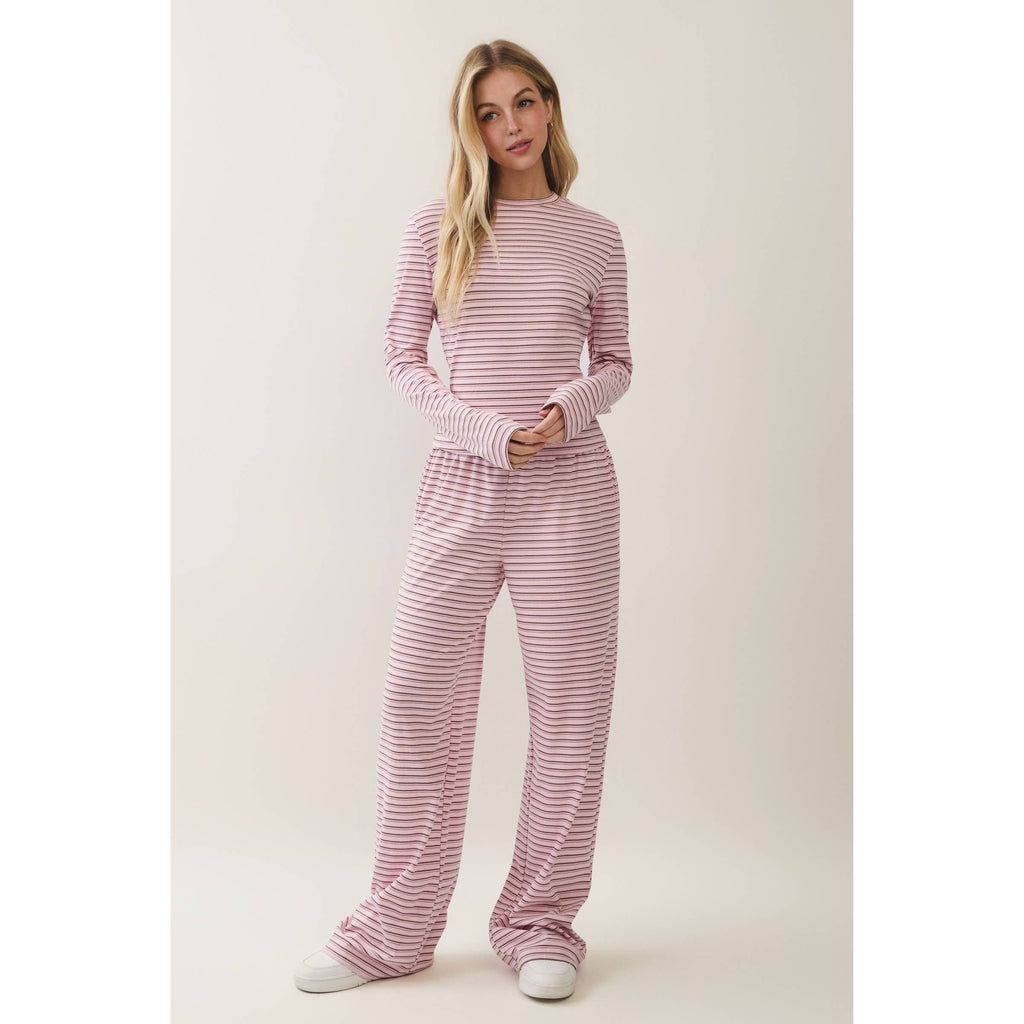 PREORDER! Weekend Drift Striped Lounge Set