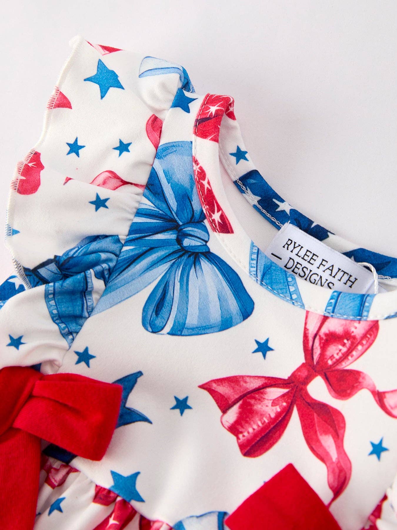 Red White & Darling Romper