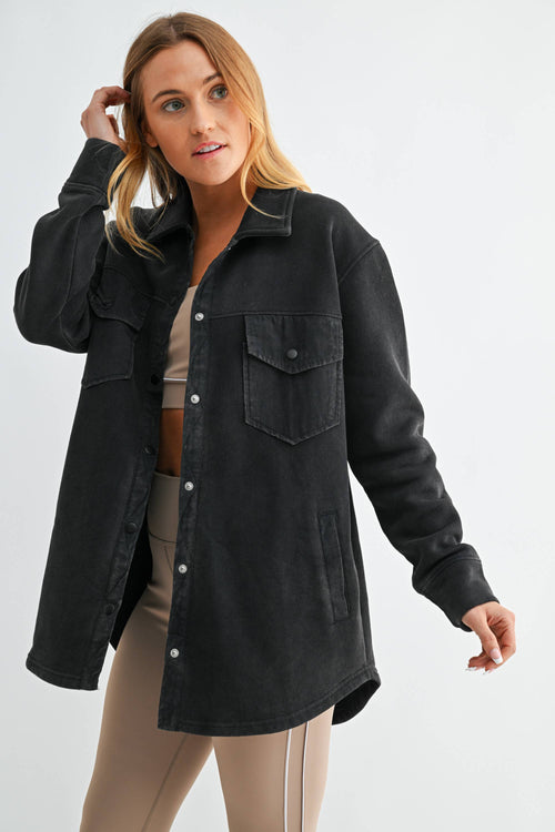 BLACK Shacket