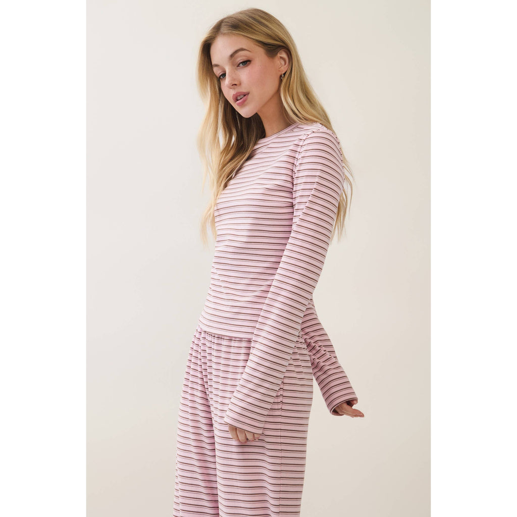 PREORDER! Weekend Drift Striped Lounge Set