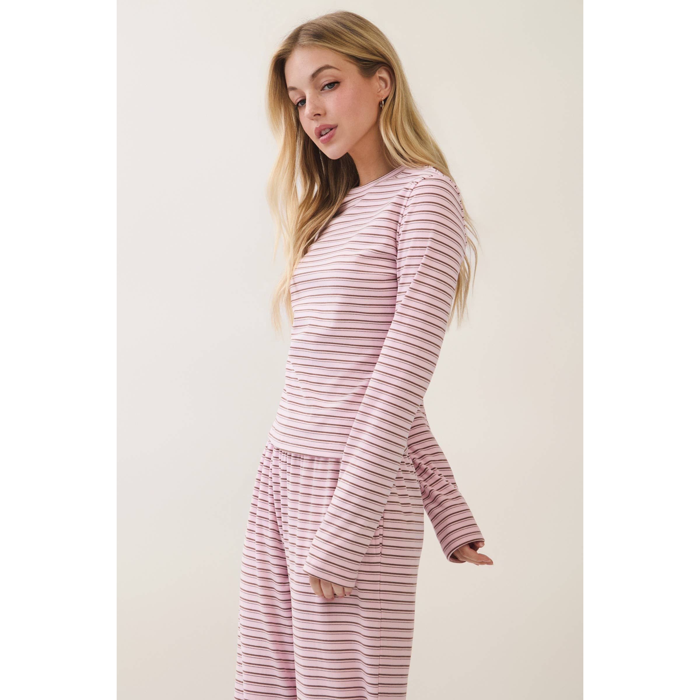 PREORDER! Weekend Drift Striped Lounge Set