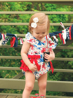 Red White & Darling Romper