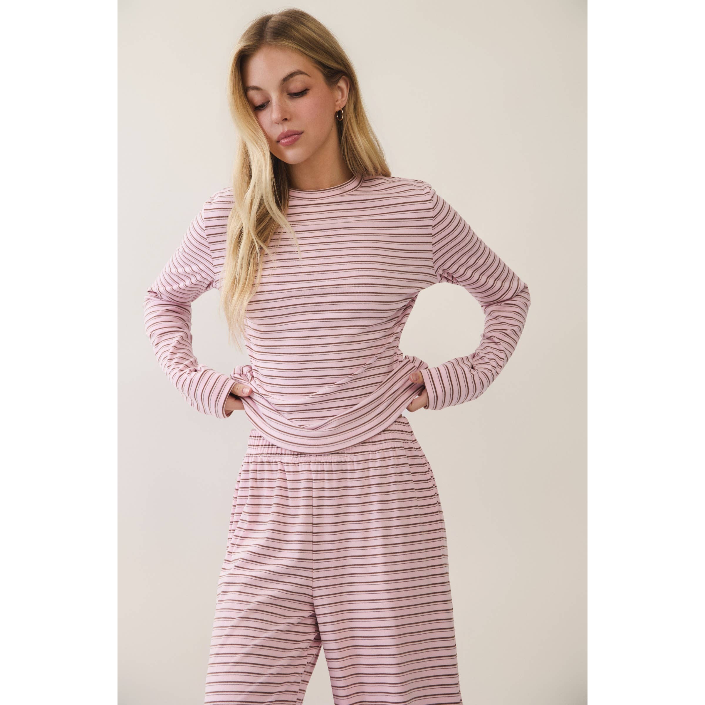 PREORDER! Weekend Drift Striped Lounge Set