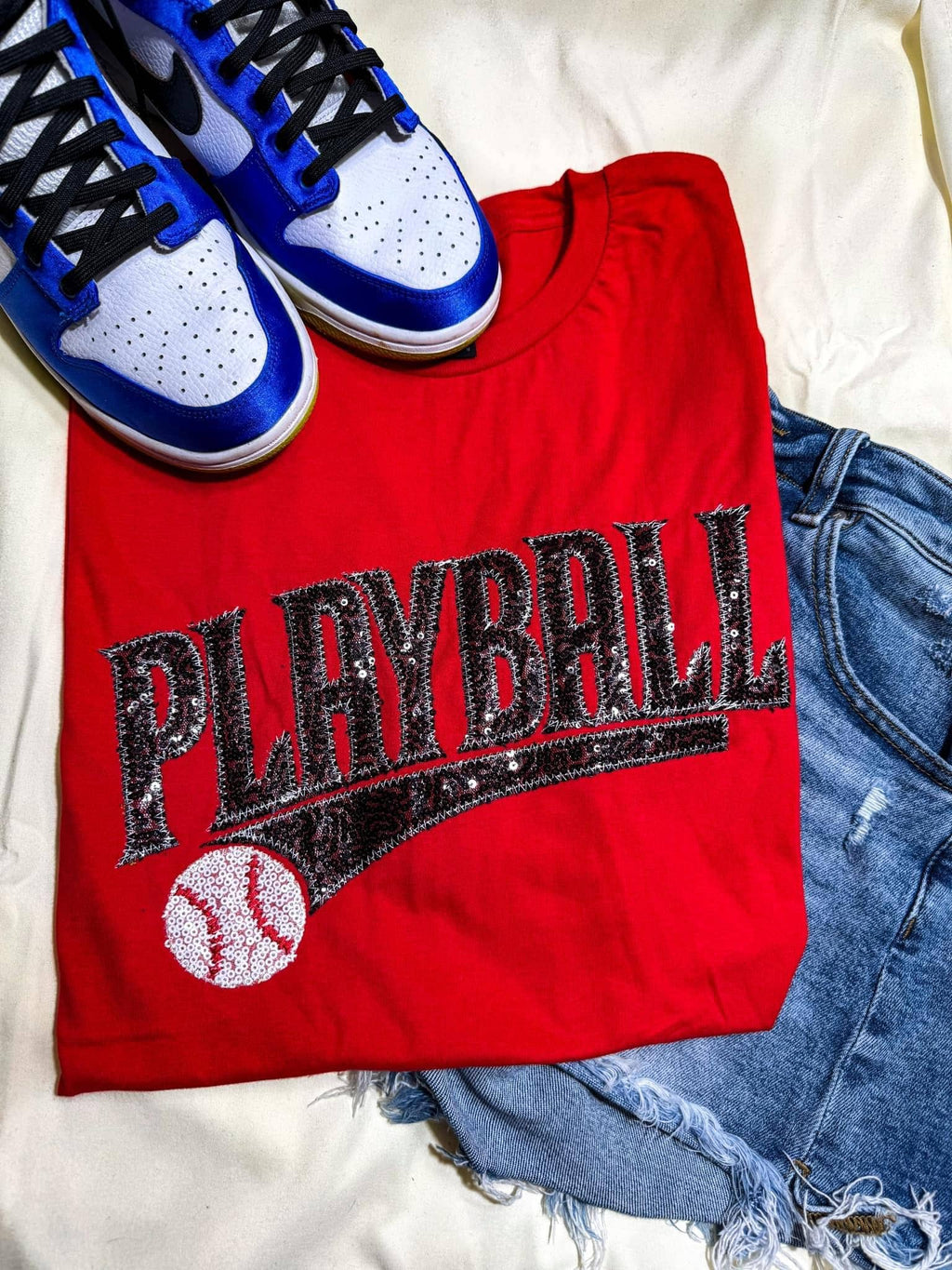 Play Ball Baseball Tee