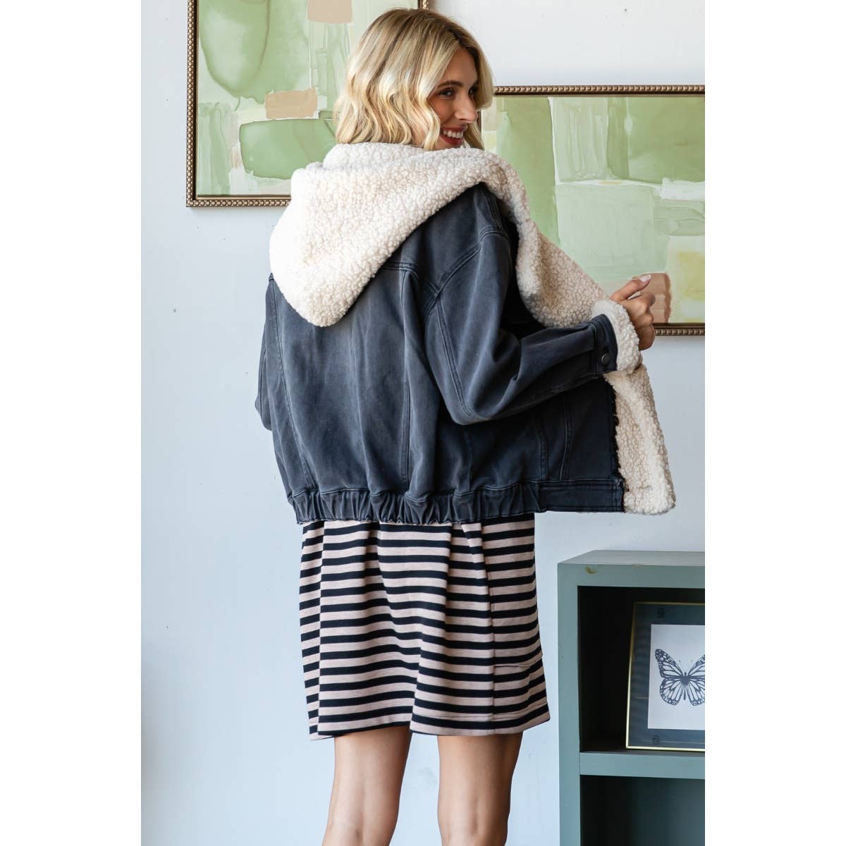 The Aspen Sherpa Denim Jacket