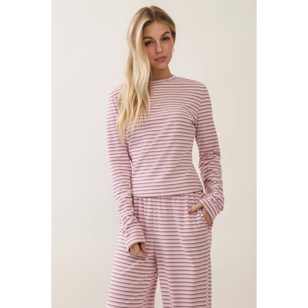 PREORDER! Weekend Drift Striped Lounge Set