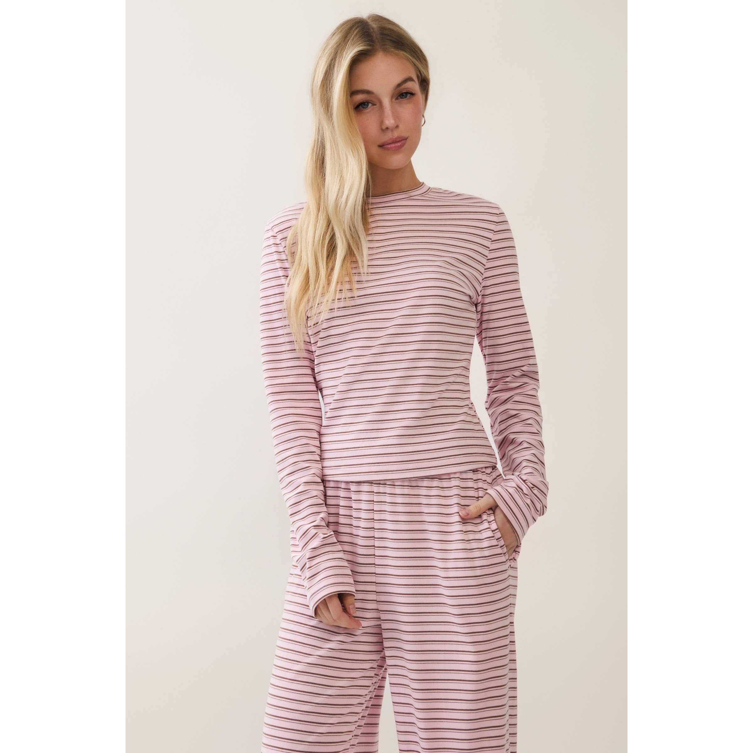 PREORDER! Weekend Drift Striped Lounge Set